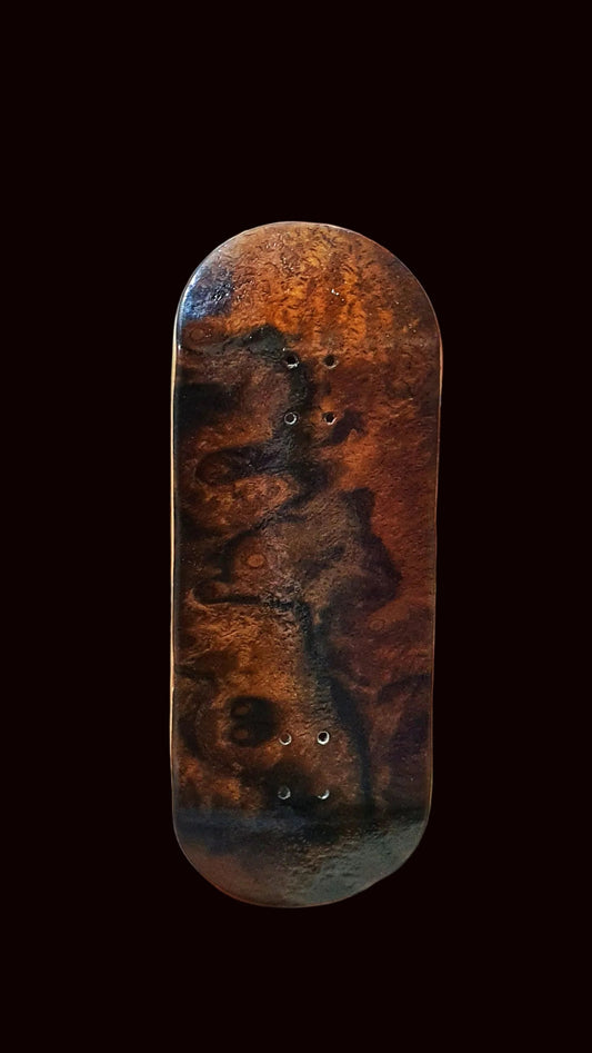 Cosa Nostra Handmade "Wide Boy" 36mm Burl Fingerboard Deck SG159 Mold - Saigon Skateboards