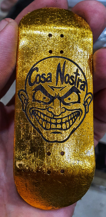 Cosa Nostra "Gold" 34mm Fingerboard