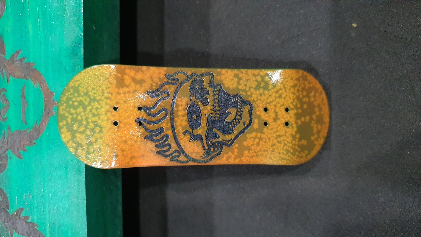Saigon Skateboards "Rust" 34mm Fingerboard Deck