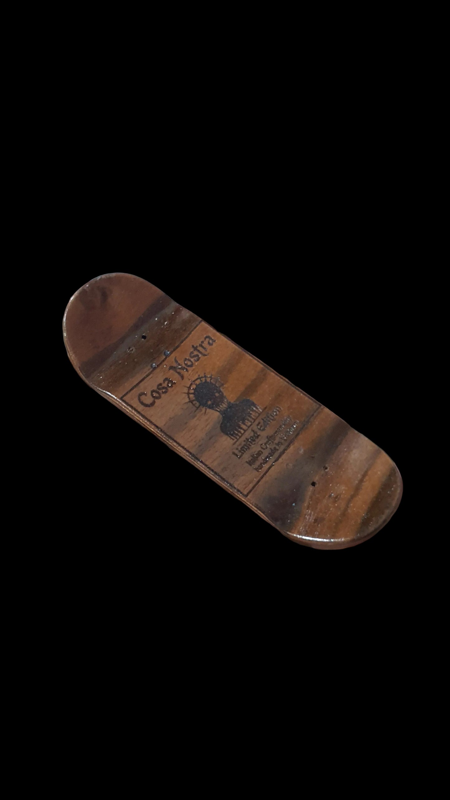 Cosa Nostra Handmade Professional "Asian Dragon" 34mm Fingerboard Deck