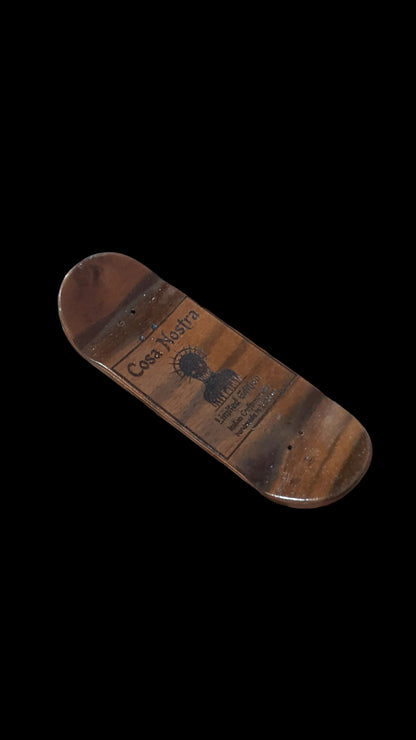 Cosa Nostra Handmade Professional "Asian Dragon" 34mm Fingerboard Deck