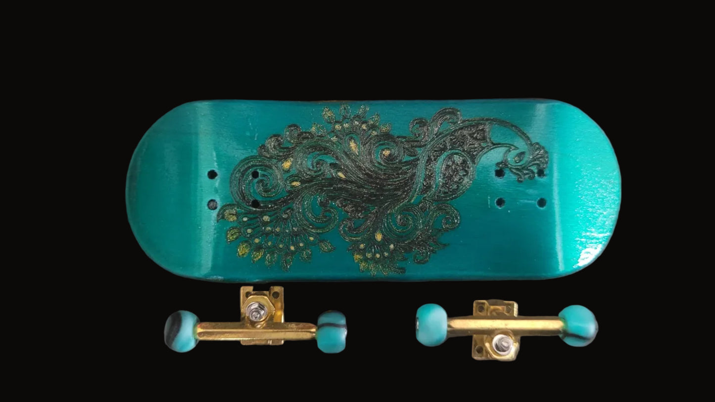 Tavola Fingerboard - Emerald Peacock - 33mm - Medium