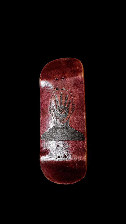 Cosa Nostra "Silence" 34mm Fingerboard Deck
