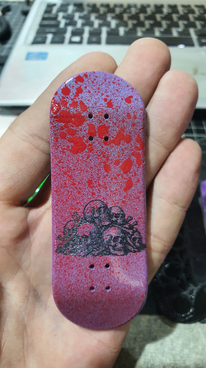 Saigon Skateboards 34mmx97mm 5-ply Canadian Maple Fingerboard "Genocide"