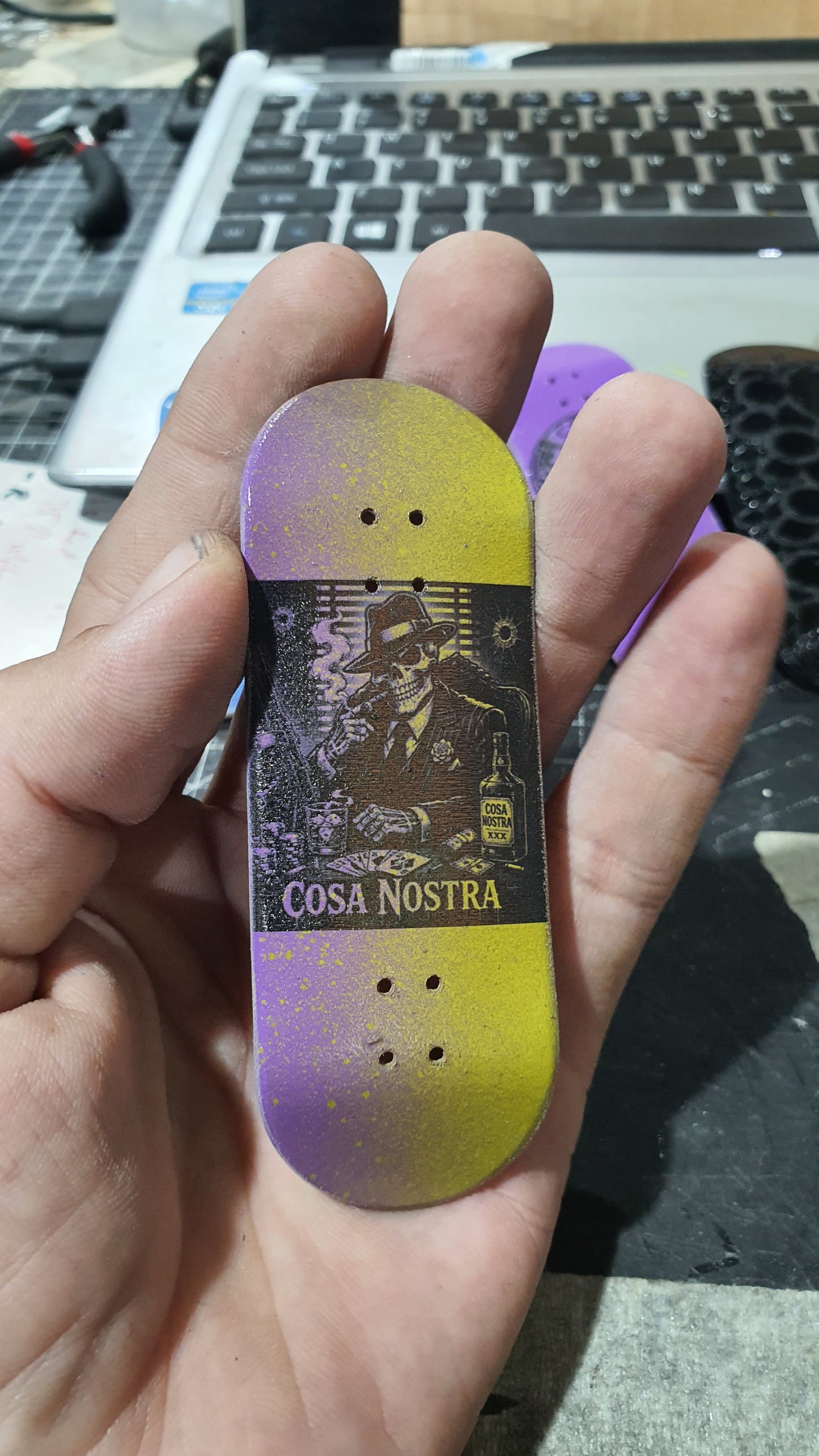 Saigon Skateboards 34mm 5-ply Canadian Maple fingerboard