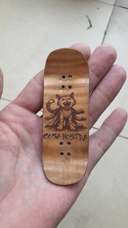 Cosa Nostra Handmade "Relic 55" 34mm Fingerboard Deck