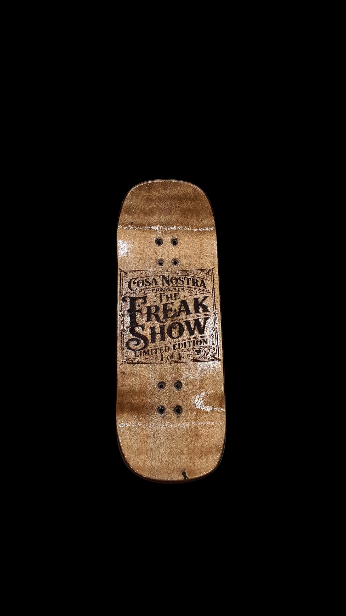 Cosa Nostra "Halo" Professional 34mm Fingerboard Deck