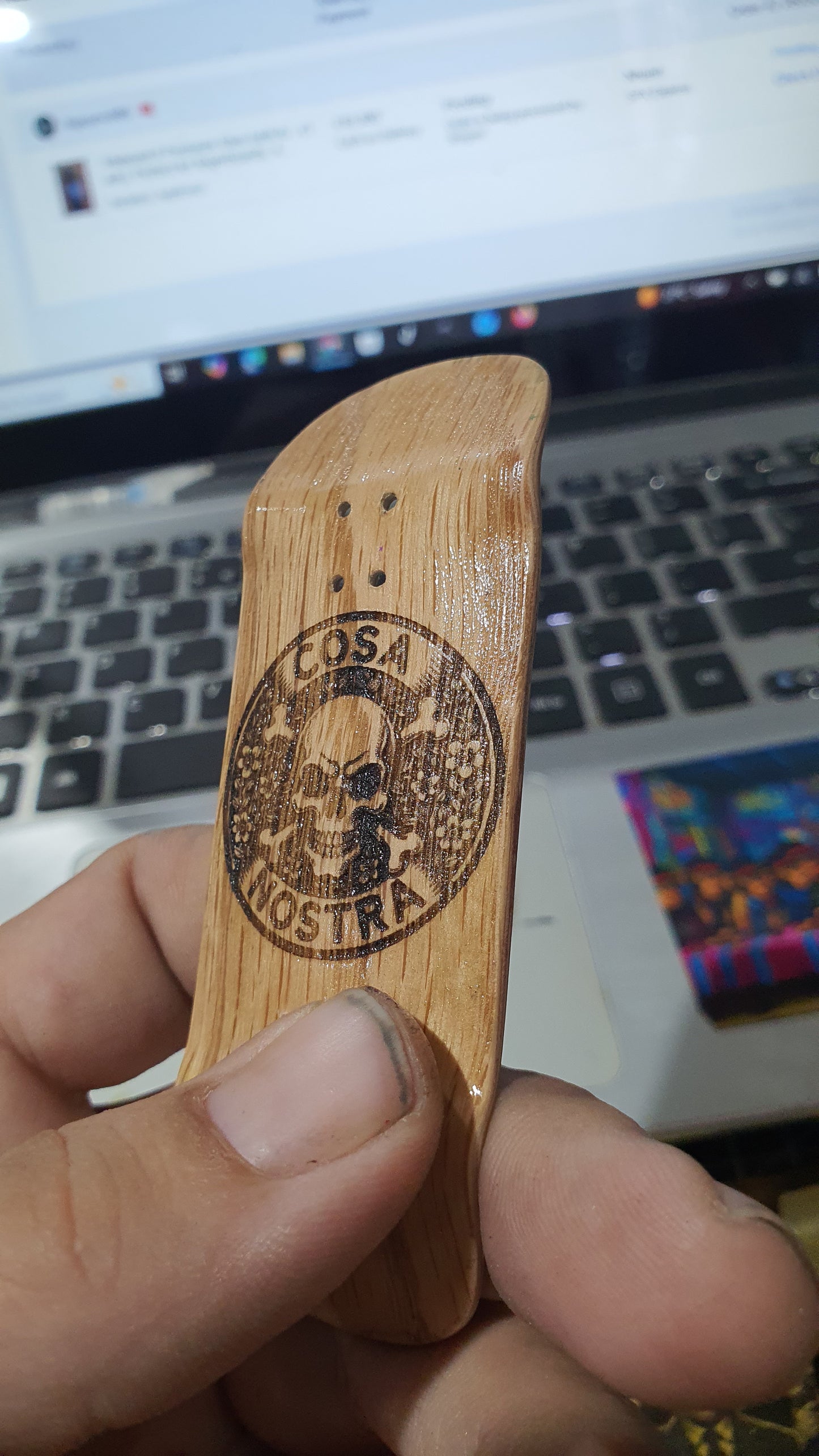 Cosa Nostra - Segno 34mm 5-ply white oak and maple fingerboard