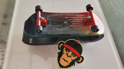 Silent Beast Handpainted Fingerboard Deck – Elevate Your Skills with Style