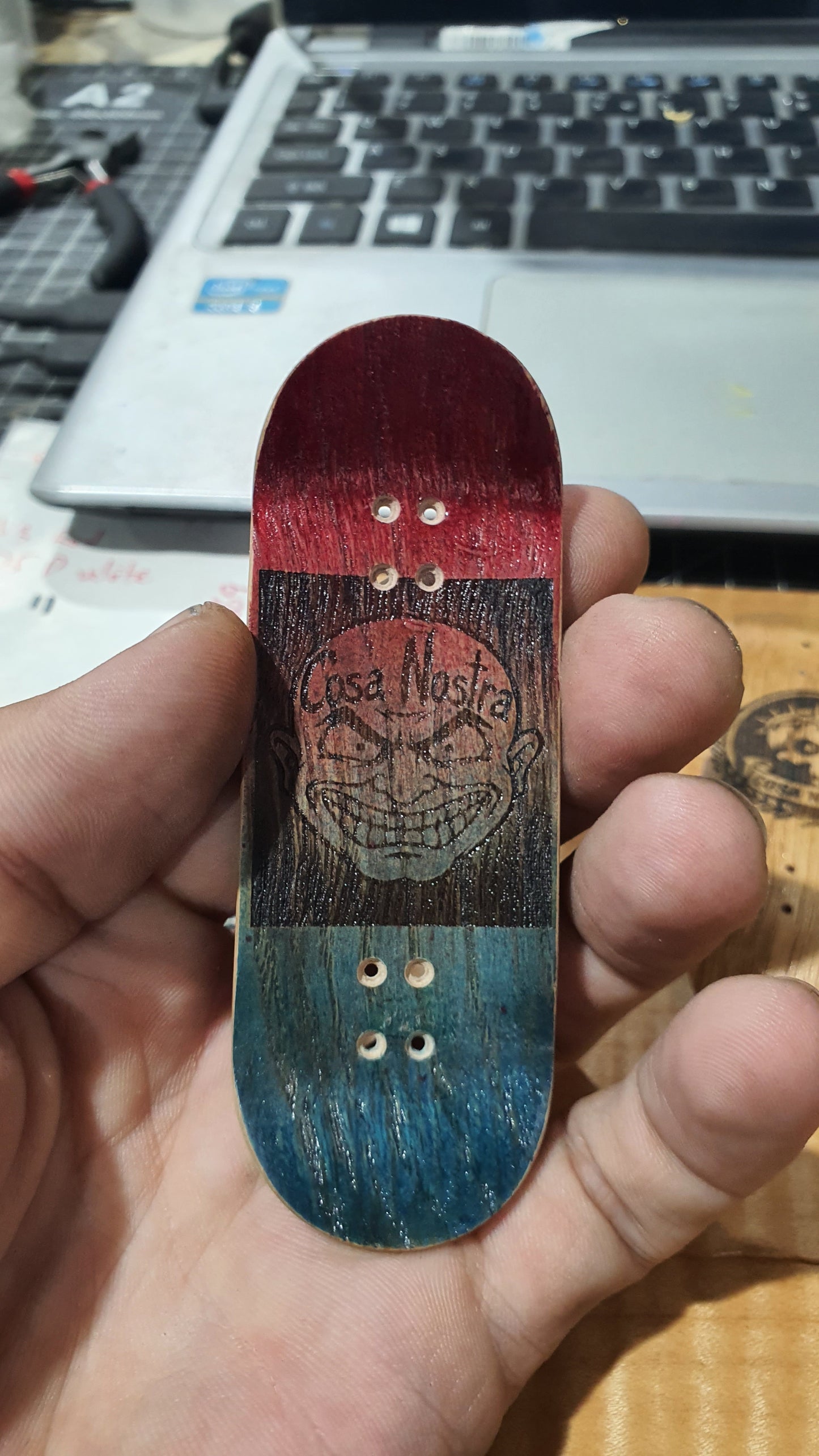 Cosa Nostra - Seal 34mm white oak and maple fingerboard