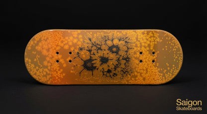Saigon Skateboards "Rust" 34mm Fingerboard Deck