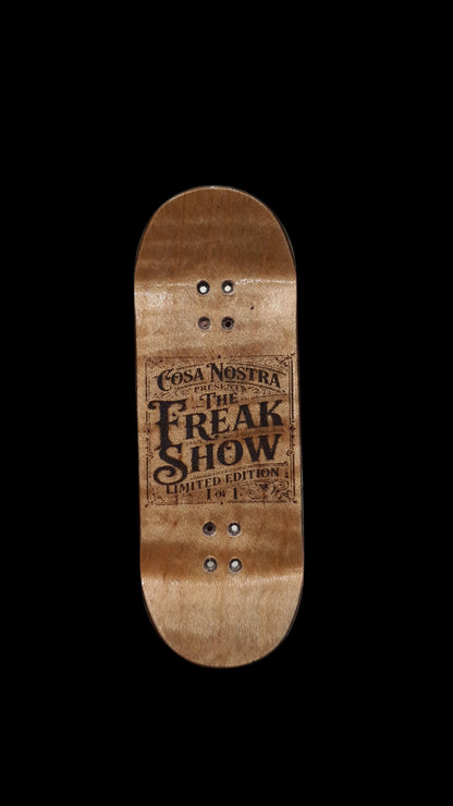 Cosa Nostra "Silent" Professional 34mm Fingerboard Deck