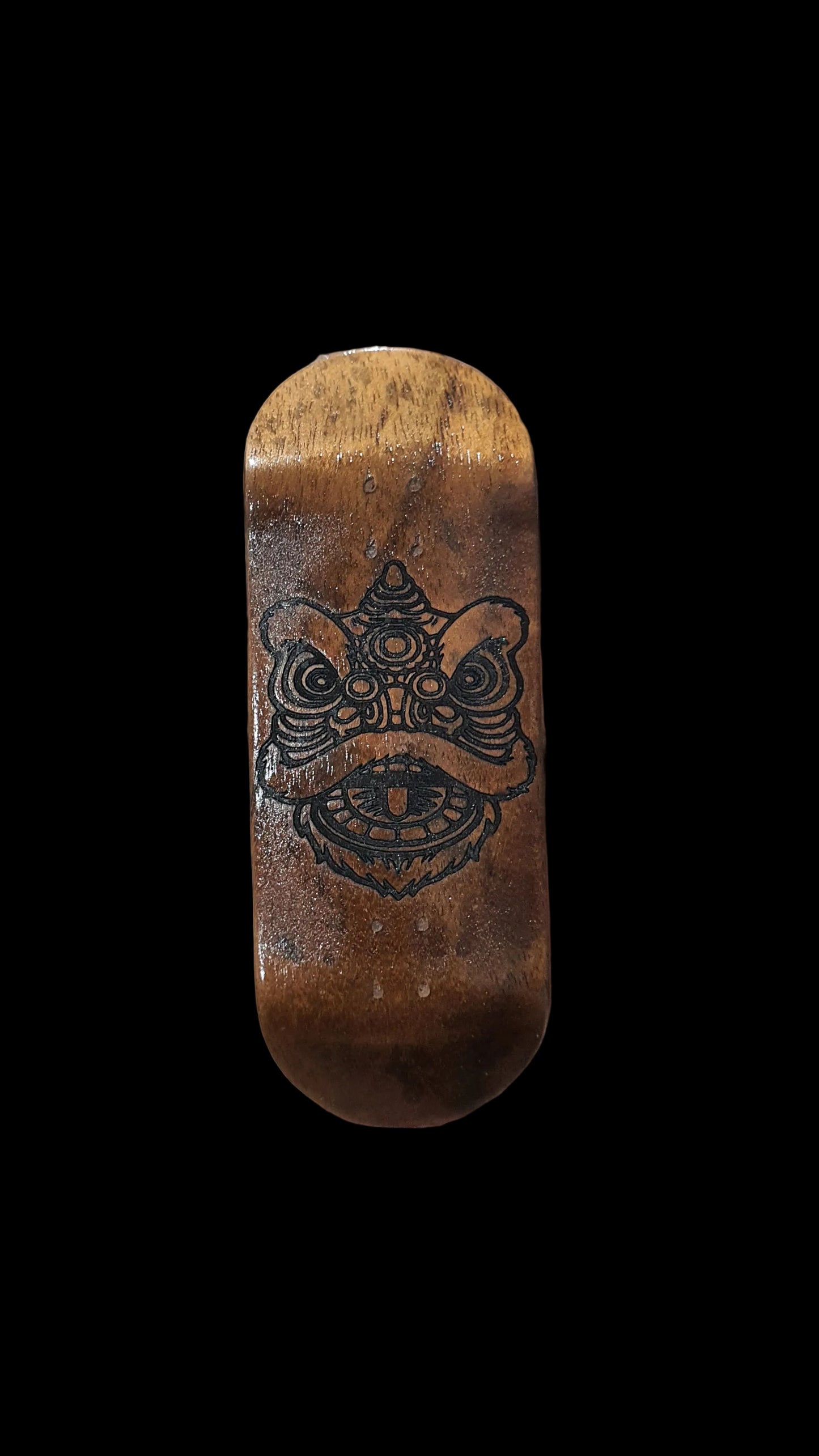 Cosa Nostra Handmade Professional "Asian Dragon" 34mm Fingerboard Deck