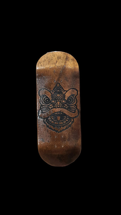 Cosa Nostra Handmade Professional "Asian Dragon" 34mm Fingerboard Deck