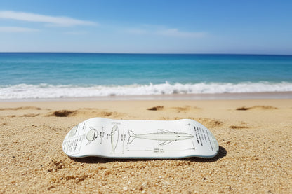 Blueprint Fingerboard - Blue Whale - 32/33/34mm * 96/ 98mm - Popsicle - Medium