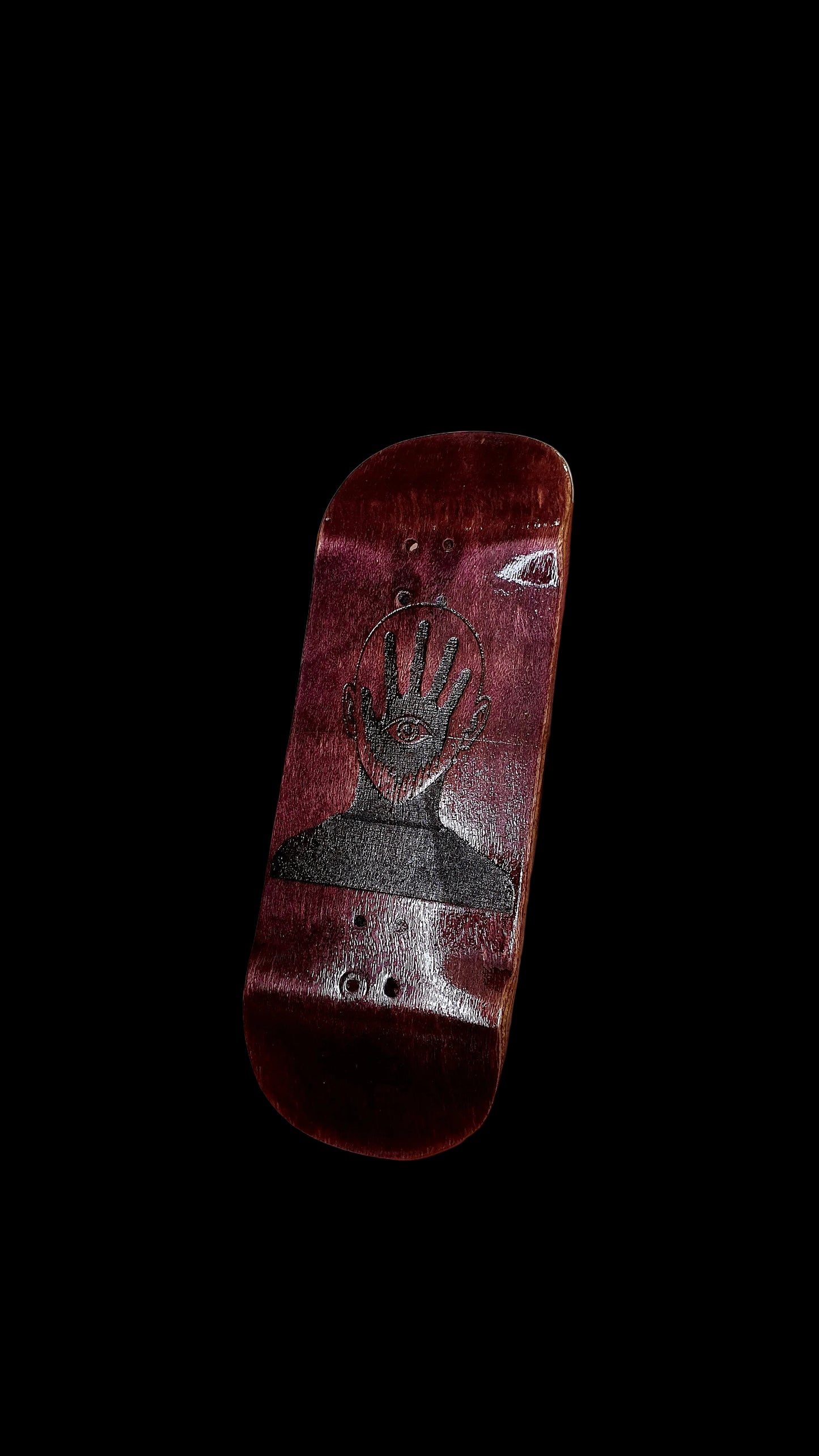 Cosa Nostra Custom Limited Edition "Freak Show" 34mm Fingerboard Deck