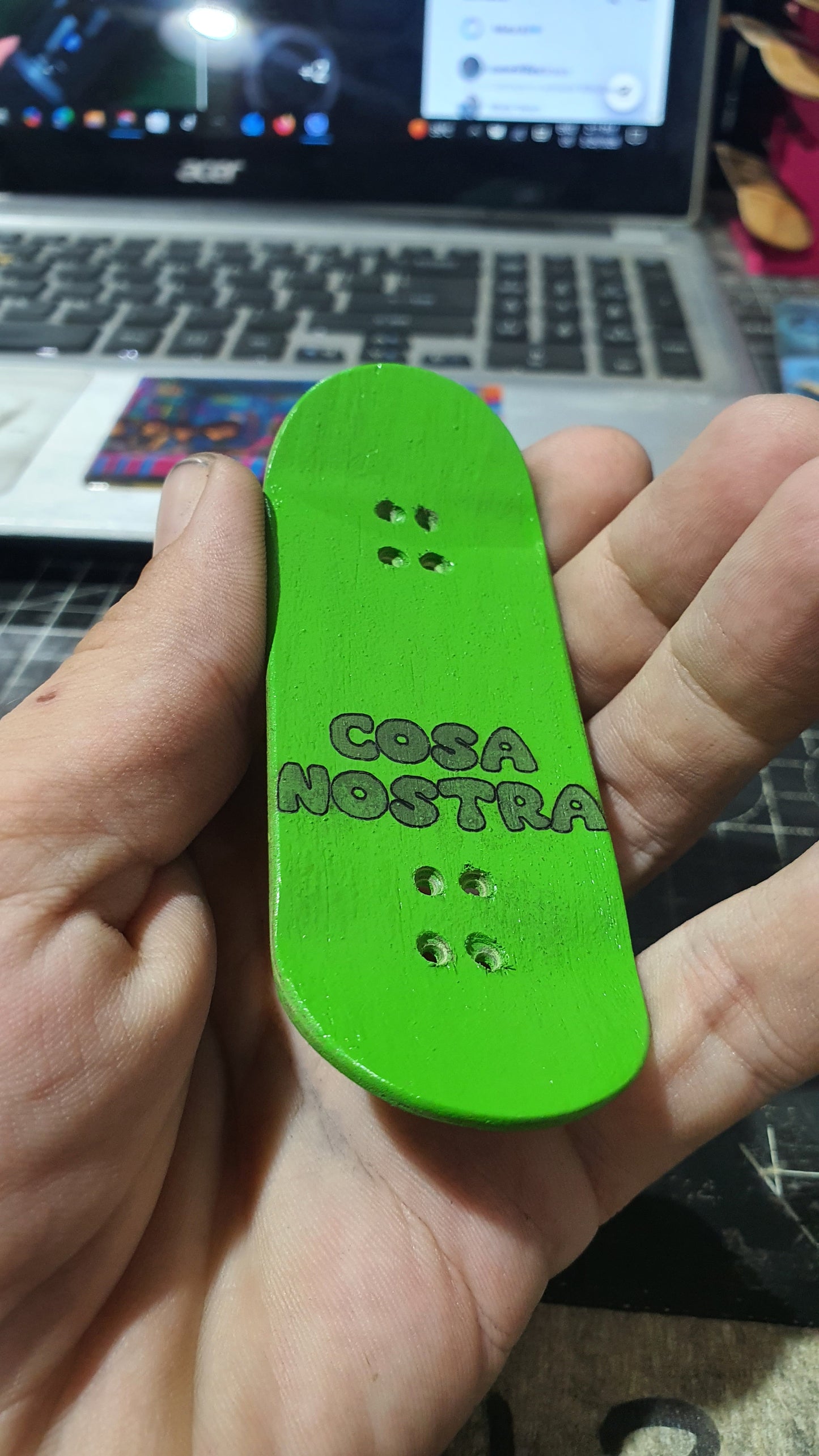 Cosa Nostra - Childhood Heroes 34mm 5-ply Canadian Maple Fingerboard