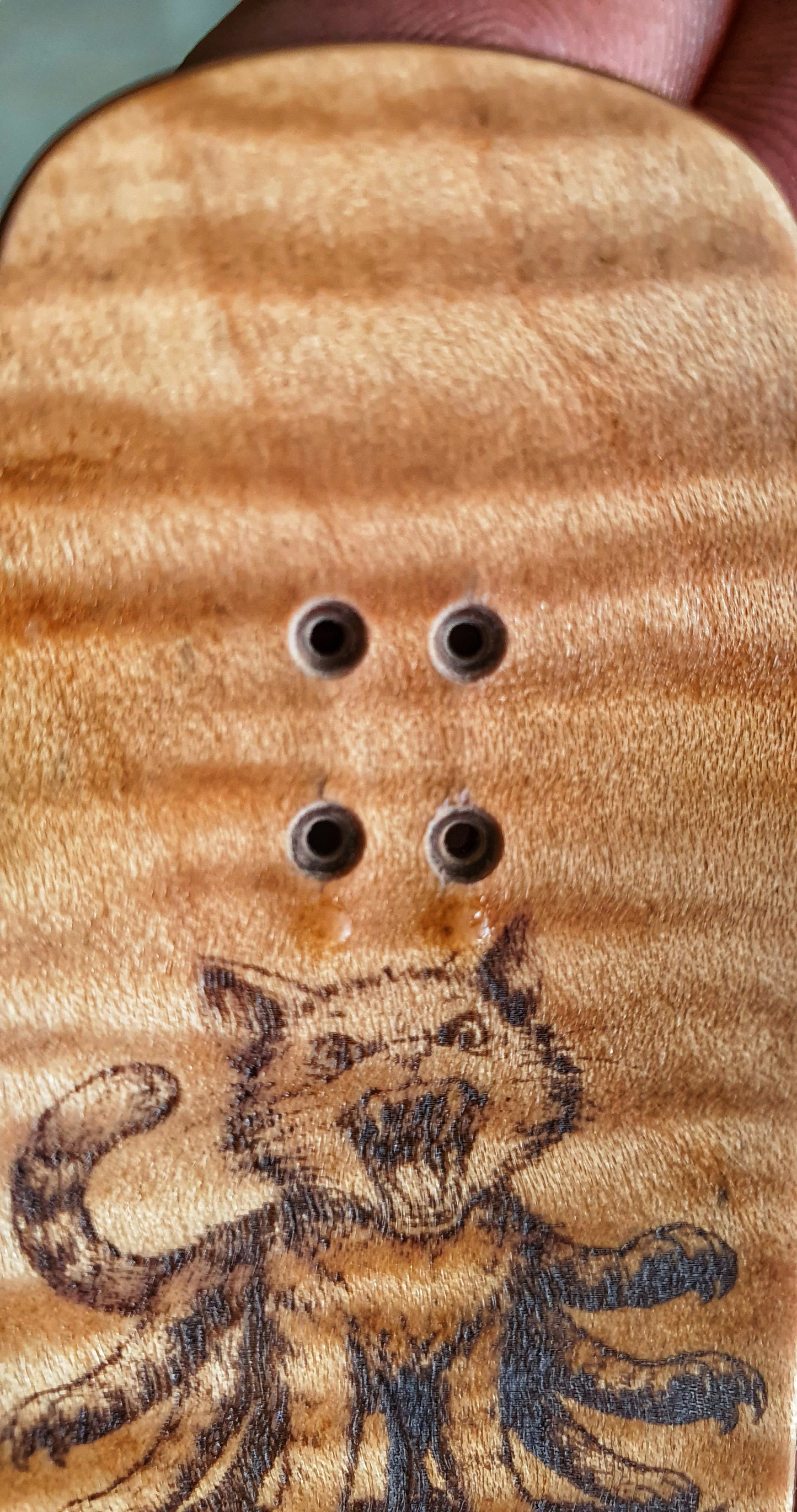 Cosa Nostra 7-ply Canadian Maple, Ebony, White Oak & Moosewood Fingerboard 34mmx98mm Posicle Medium/steep kicks