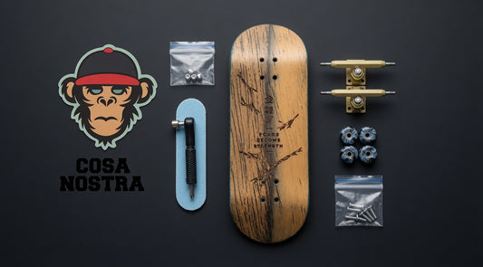 Tavola Fingerboard - Kintsugi Cracks - 33mm - Medium