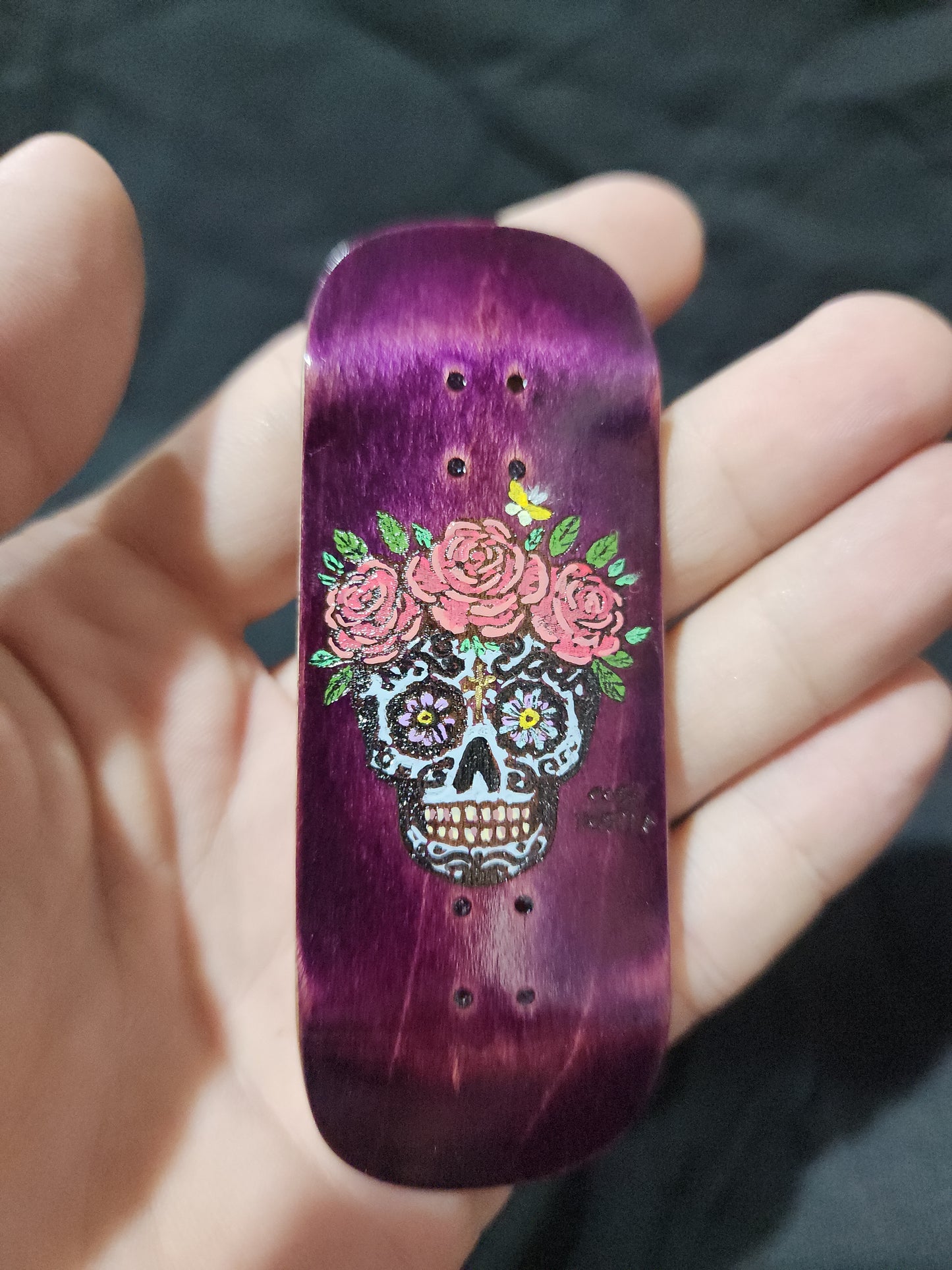 Cosa Nostra FUCT Fingerboard 34mm Handmade split-ply