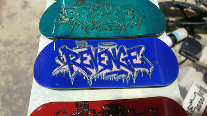 Revenge "Sleep with the fishes" 5-ply Canadian Maple Fingerboard Deck 33mm | Saigon Skateboards