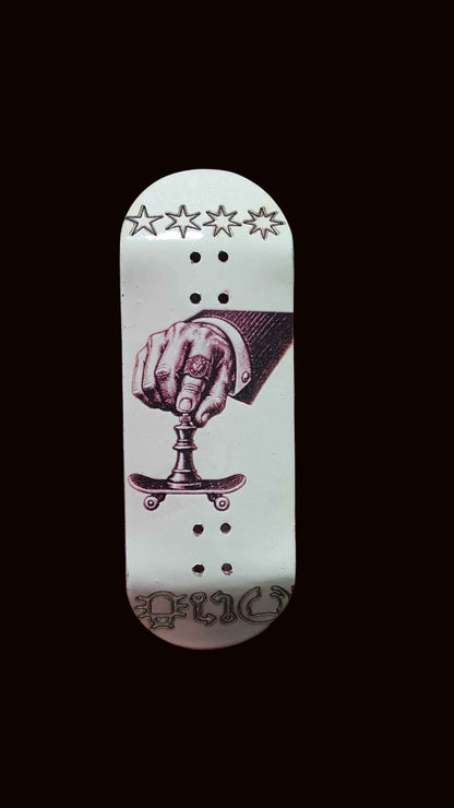 Cosa Nostra Handmade 5-ply Canadian Maple "Chess" 32mm Fingerboard Deck