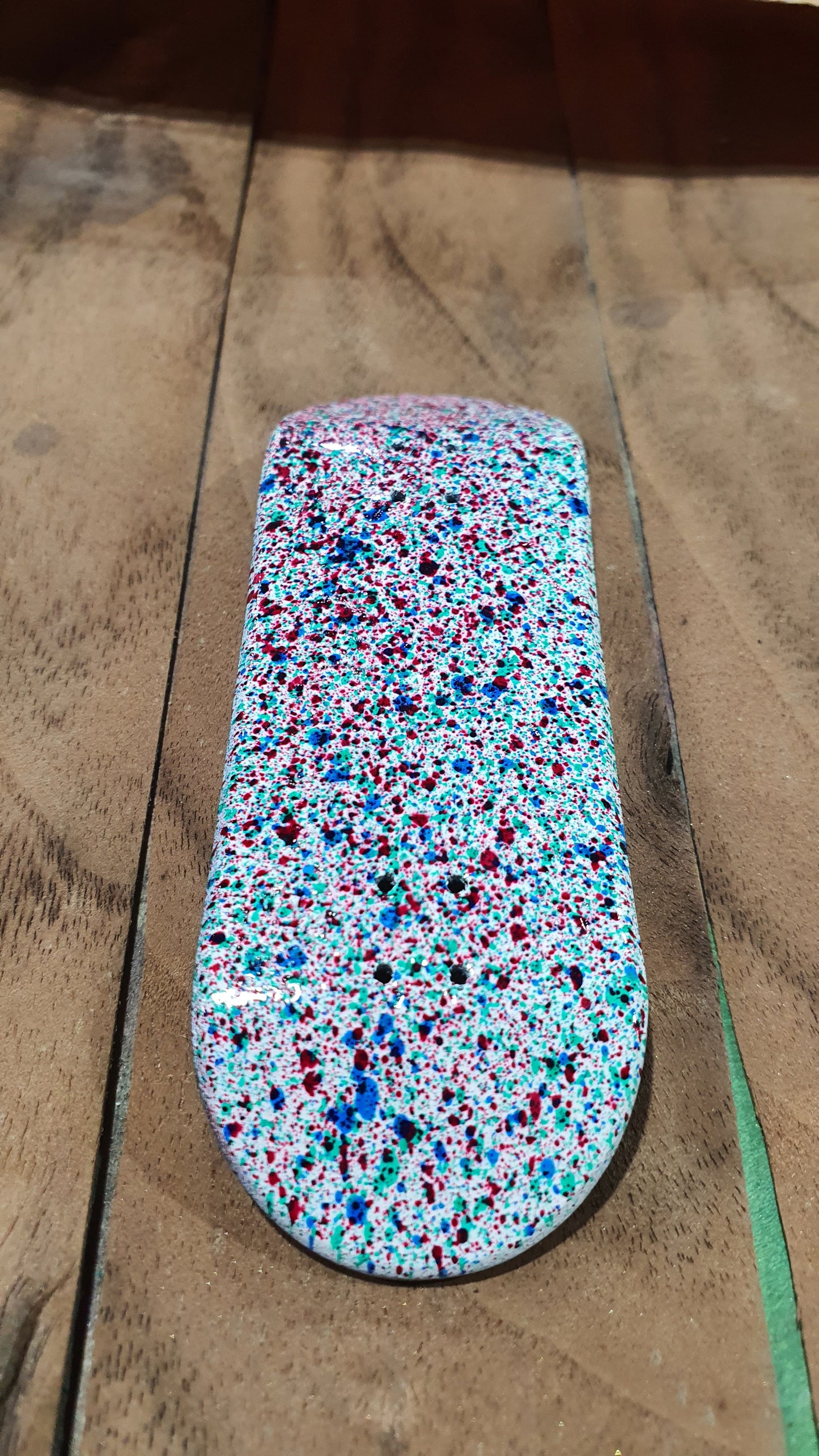 Saigon Skateboards "Pollock" Fingerboard Deck – 5-Ply Canadian Maple 33.3mm