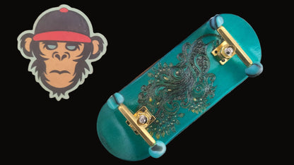 Tavola Fingerboard - Emerald Peacock - 33mm - Medium