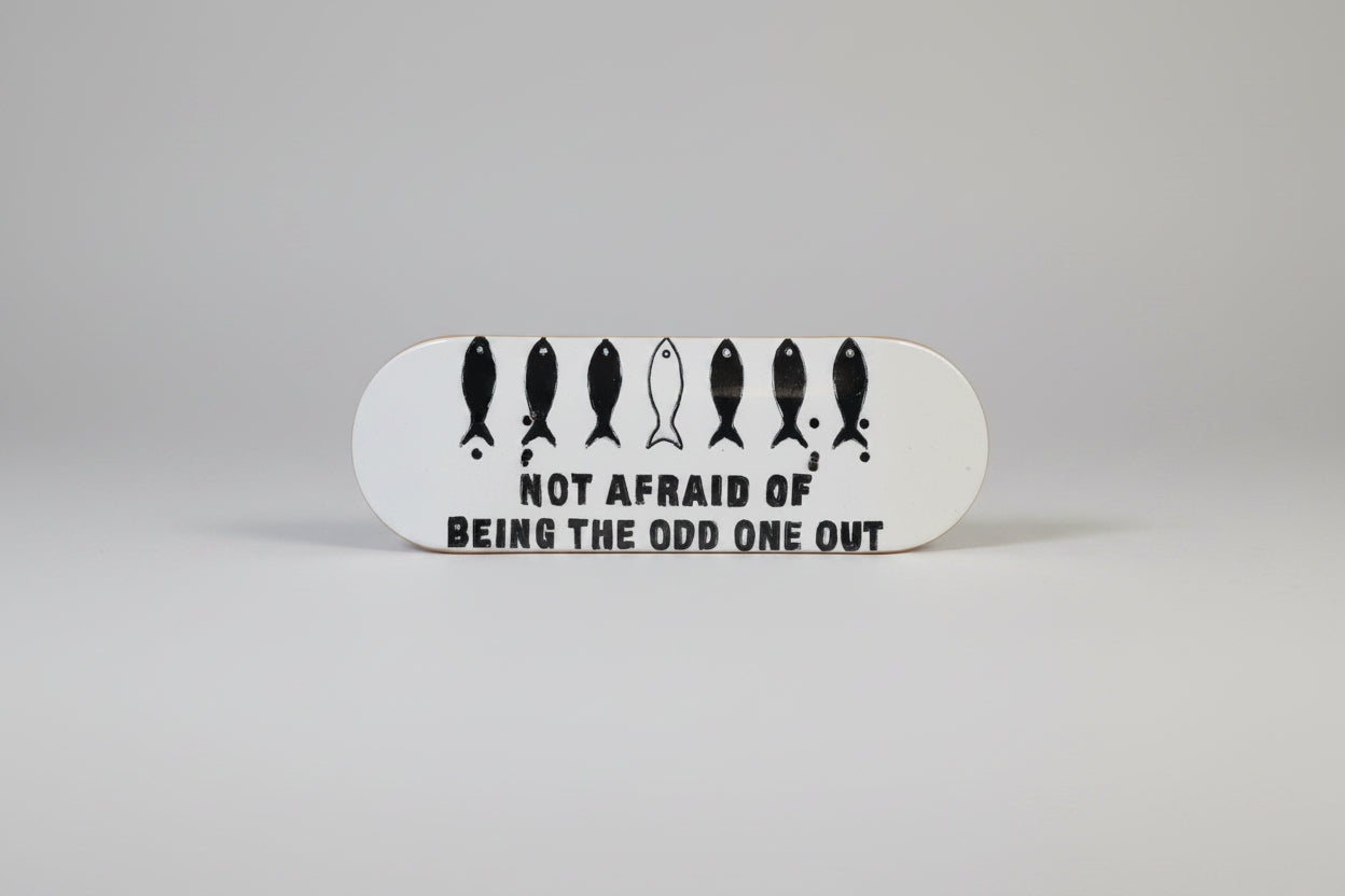 5 ply maple - Not Afraid of Being Odd - Popsicle - Medium - 32/34mm * 100mm