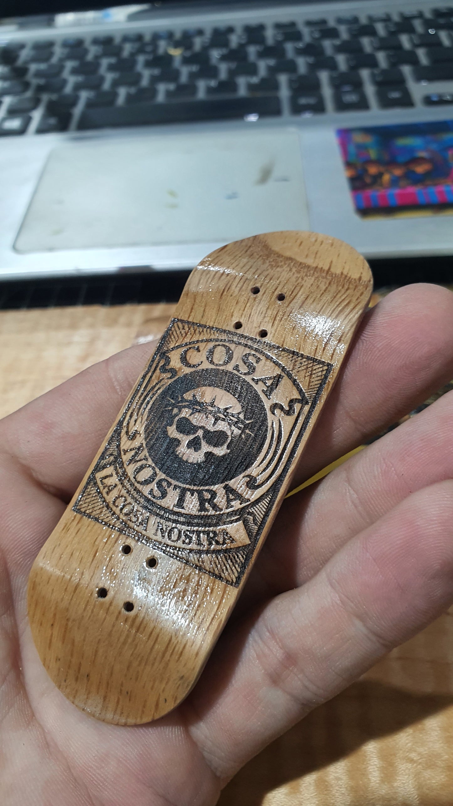 Cosa Nostra - Seal 34mm white oak and maple fingerboard