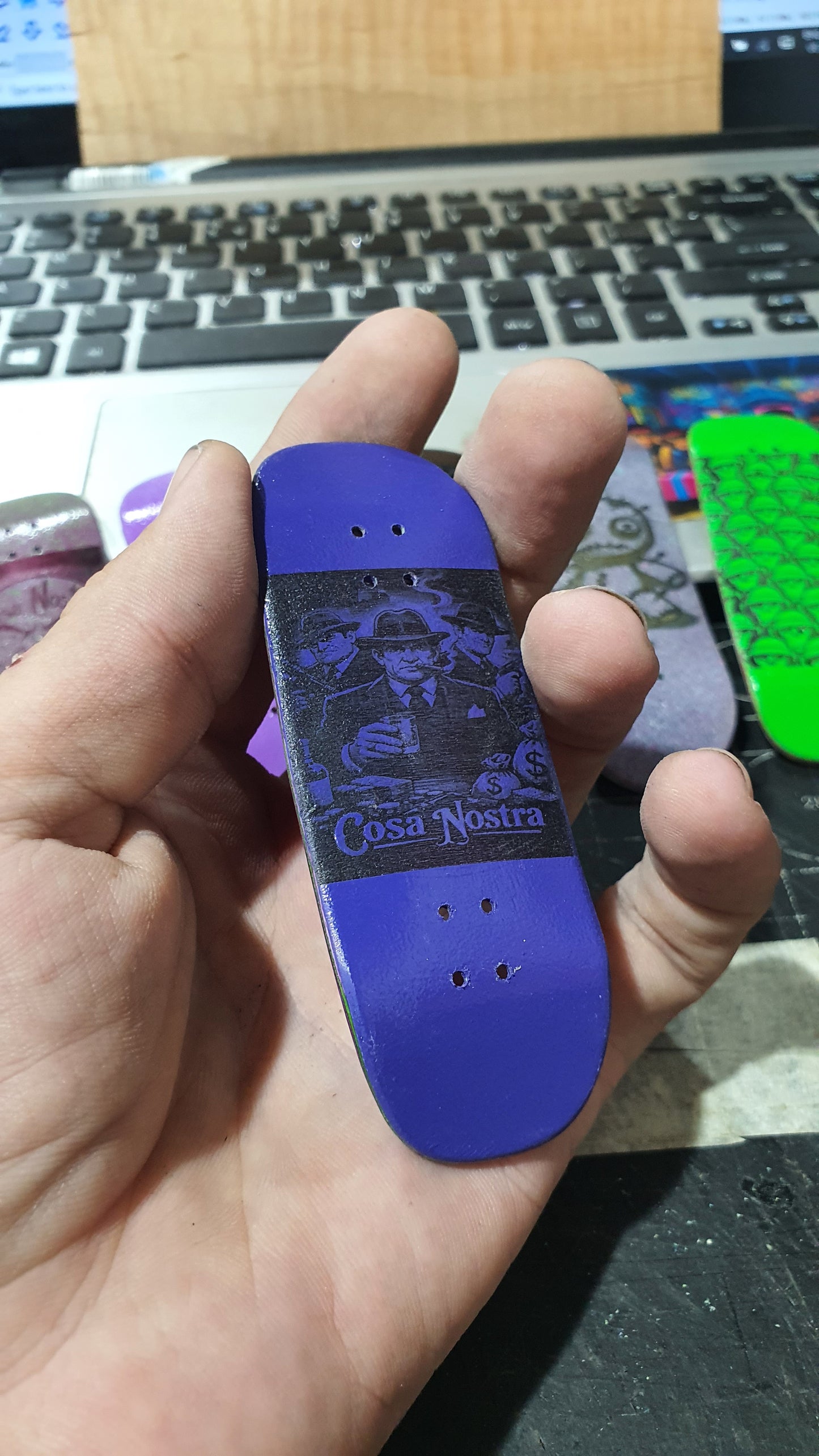 Saigon Skateboards 34mmx97mm fingerboard