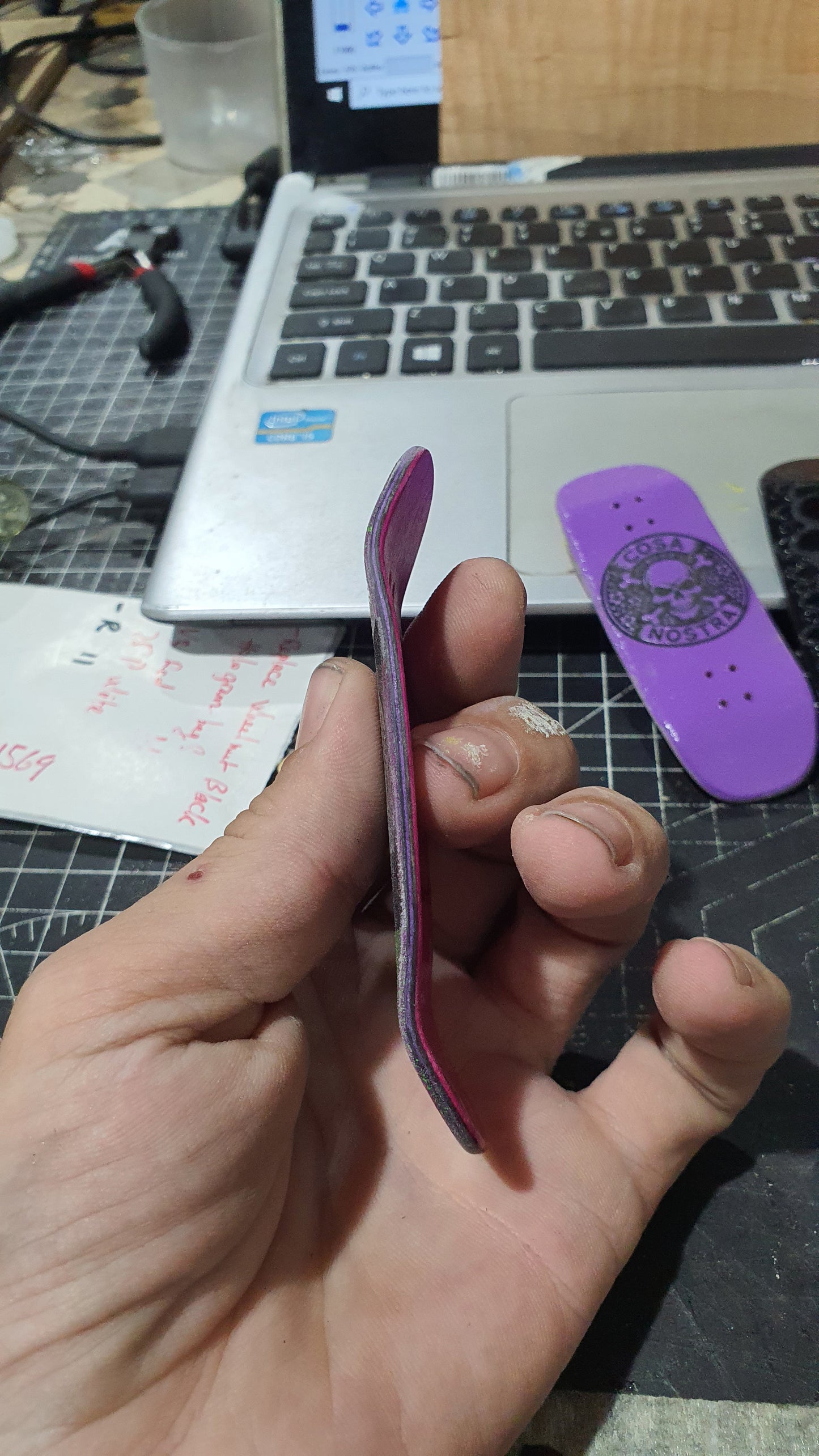 Saigon Skateboards 5-ply Canadian Maple Fingerboard