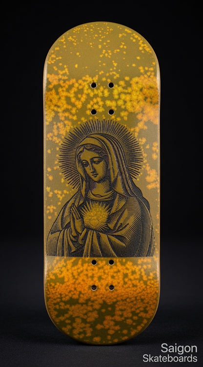 Saigon Skateboards "Rust" 34mm Fingerboard Deck