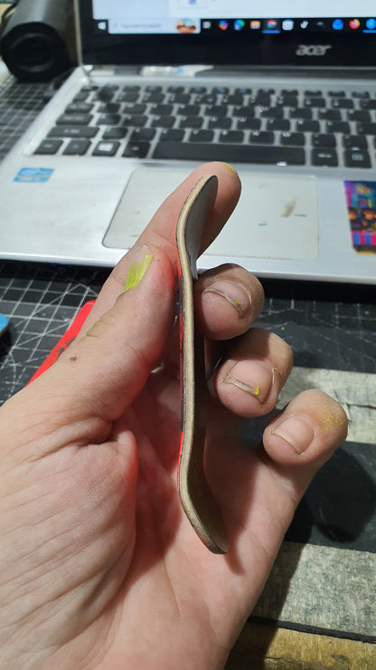 Saigon Skateboards 5-ply Canadian Maple Fingerboard 32mmx98mm Popsicle "Face"