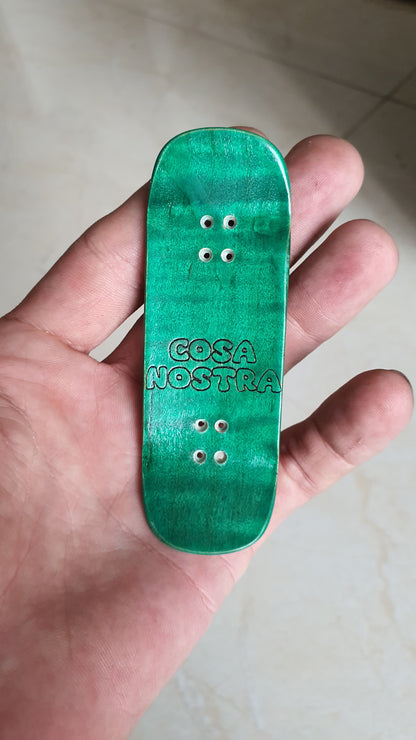 Cosa Nostra 32mmx98mm 5-ply Canadian Maple & Spalted Maple Fingerboard  Boxy Shape