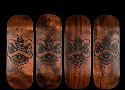 Cosa Nostra Handmade Professional "Asian Dragon" 34mm Fingerboard Deck