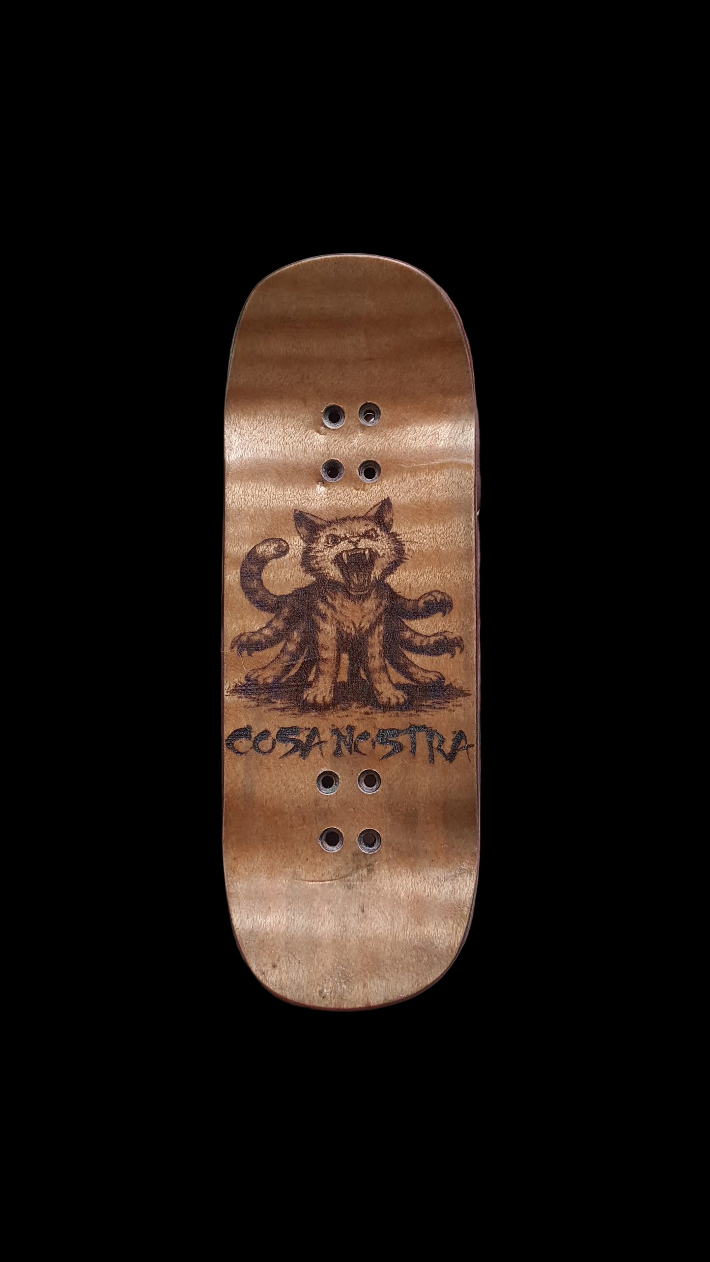 Cosa Nostra Handmade "Relic 55" 34mm Fingerboard Deck