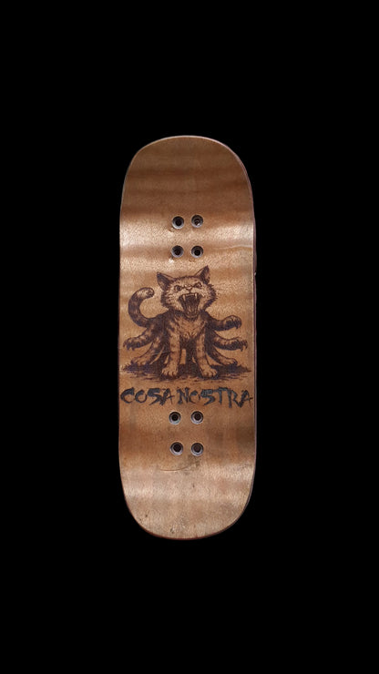Cosa Nostra Handmade "Relic 55" 34mm Fingerboard Deck