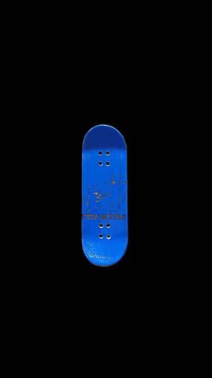 Cosa Nostra Handmade 6-Ply "Screaming Trees" 32mm Burl Fingerboard Deck