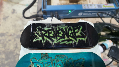 Revenge "Sleep with the fishes" 5-ply Canadian Maple Fingerboard Deck 33mm | Saigon Skateboards