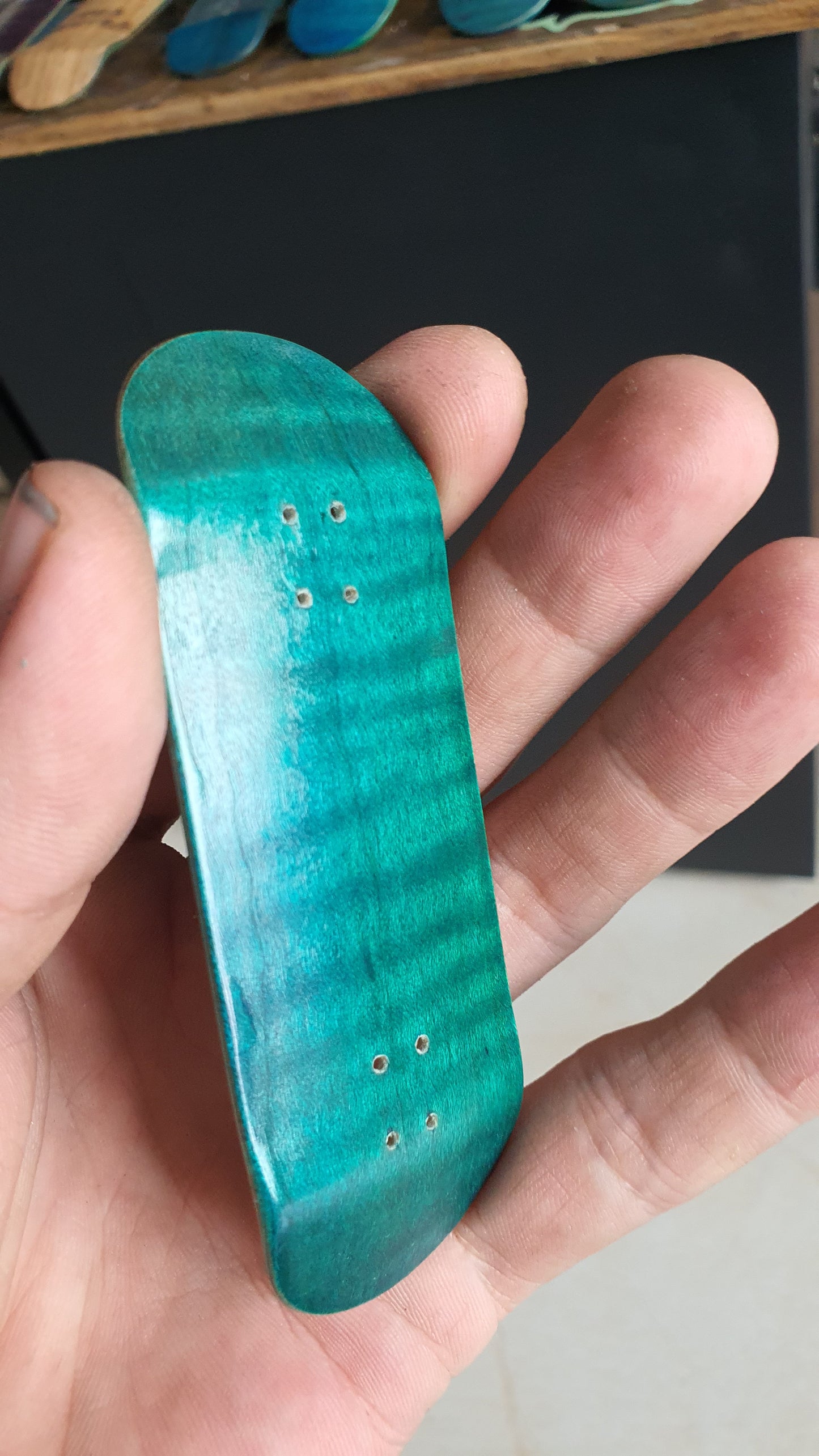 Cosa Nostra 34mmx98mm 5-ply Canadian Maple & Spalted Maple Fingerboard Popsicle Shape