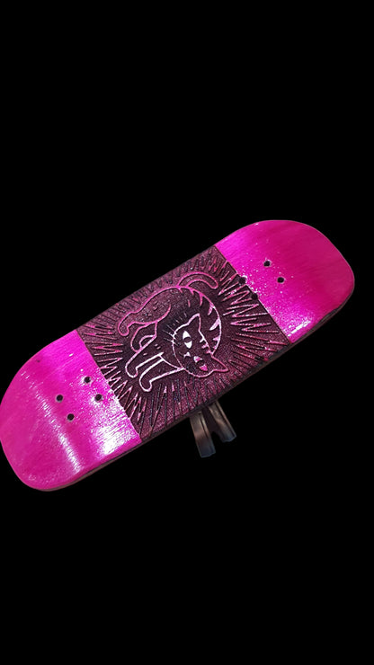 Saigon Skateboards "The Cat" 34mm Fingerboard Deck