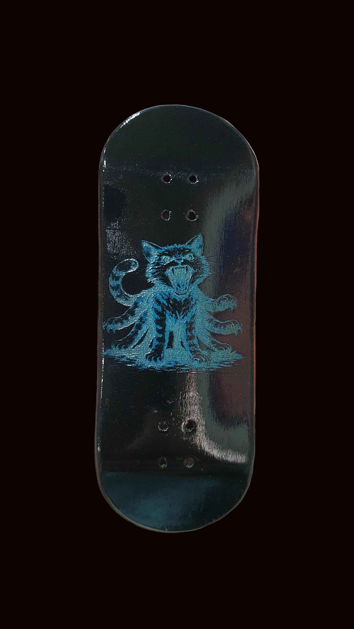 Saigon Fingerboard Deck - Negative Cat 33.3mm for Ultimate Control and Style