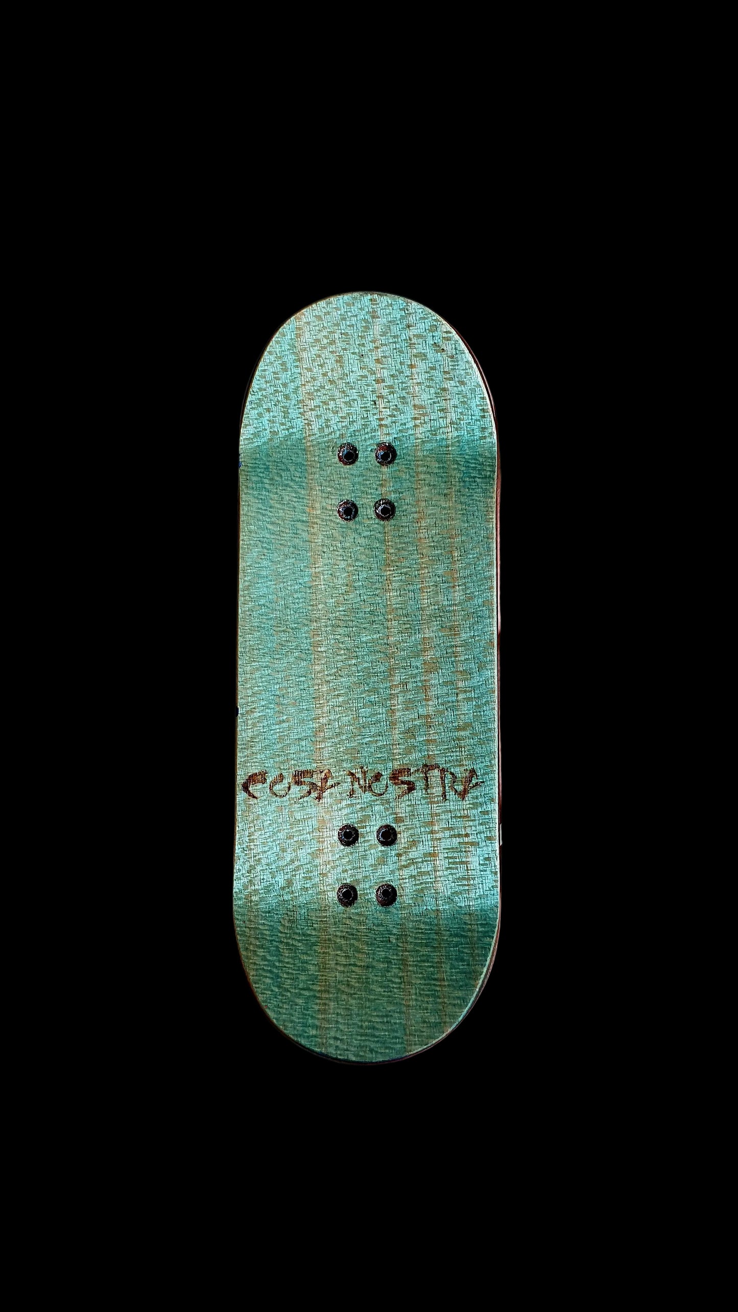 Cosa Nostra "Ocean" Handmade Professional 34mm Wooden Fingerboard Deck