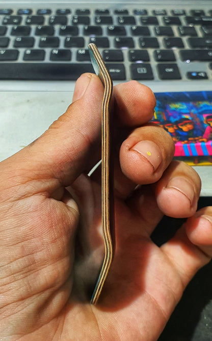 Cosa Nostra Handmade "Genocide 2" 34mm Fingerboard. NFC enabled.