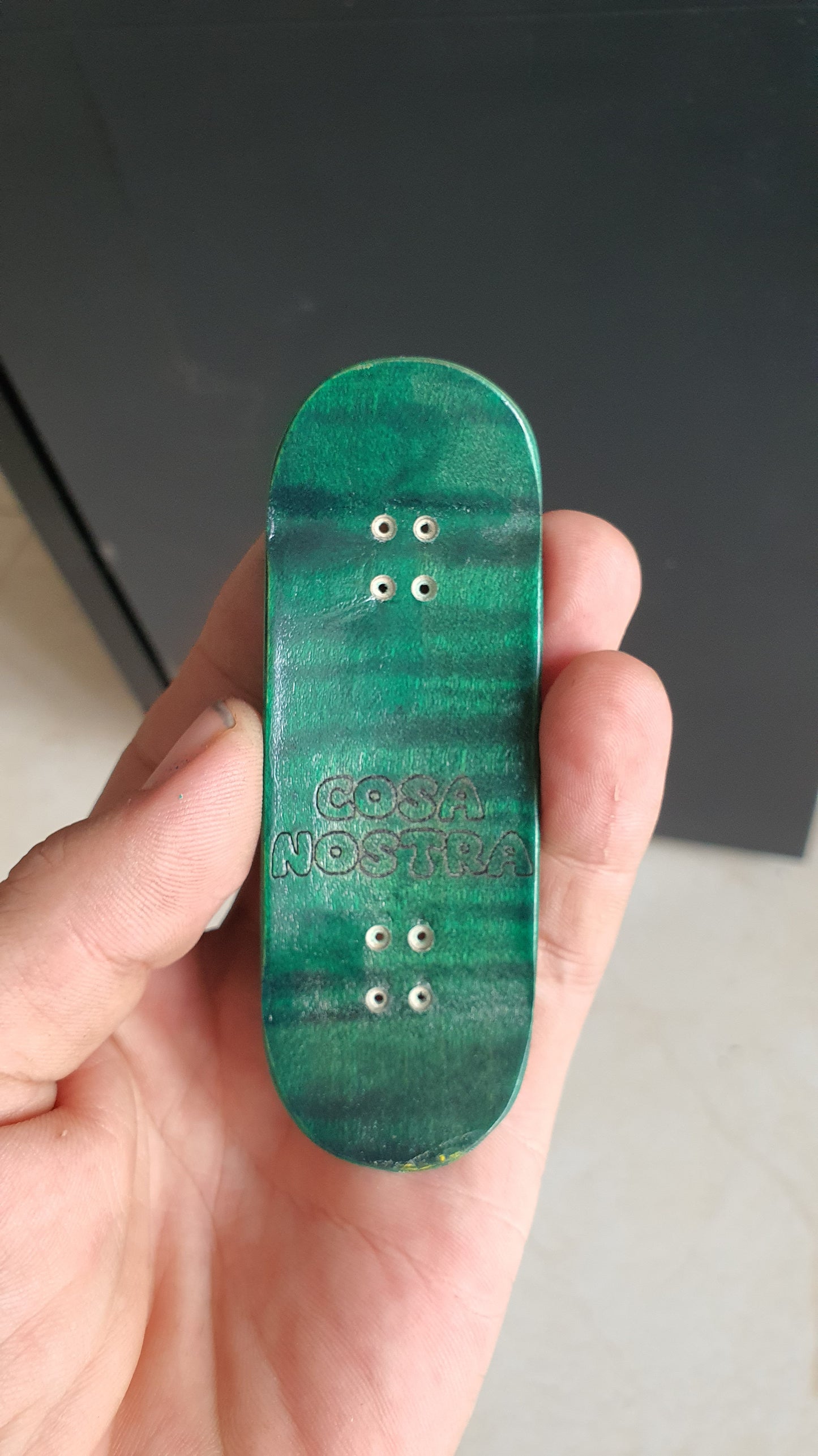 Cosa Nostra 32mmx98mm 5-ply Canadian Maple & Spalted Maple Fingerboard  Popsicle Shape