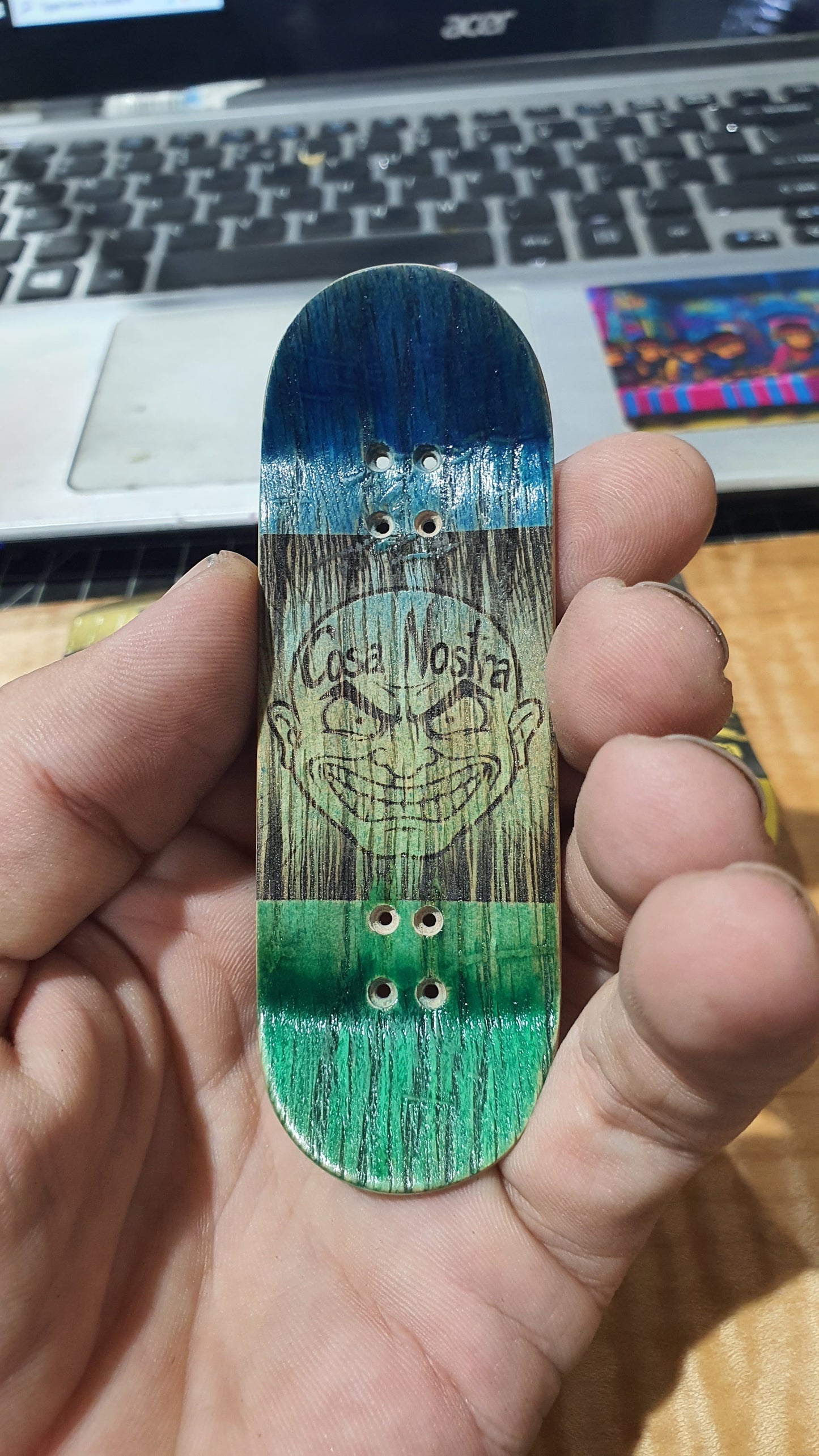 Cosa Nostra - Sure Shot 32mm 5-ply White Oak & maple fingerboard