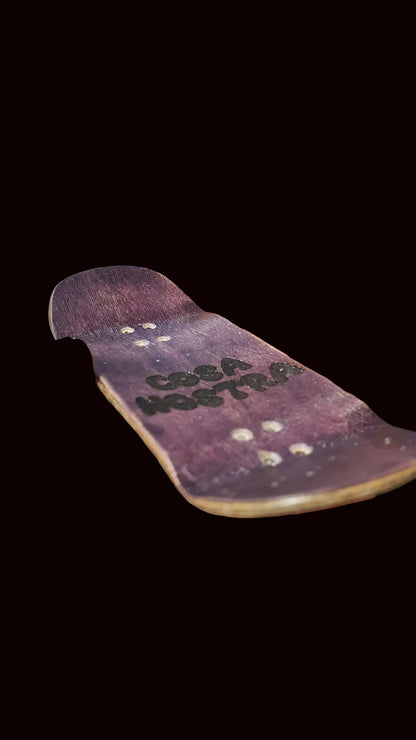 Cosa Nostra "Silence" 34mm Fingerboard Deck