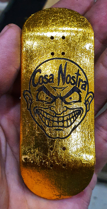 Cosa Nostra "Gold" 34mm Fingerboard