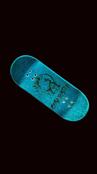 Cosa Nostra Handmade "Wide Boy" 36mm Burl Fingerboard Deck SG159 Mold - Saigon Skateboards
